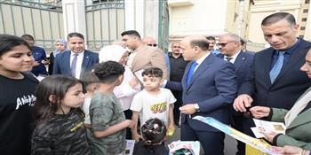 محافظ الغربية يشارك الأيتام وكبار السن فرحة عيد الأضحى المبارك ويوزع هدايا الرئيس