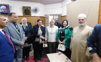 منطقة سوهاج الأزهرية تستقبل وفود المهنئين بعيد الأضحى المبارك