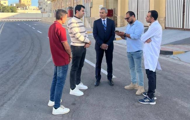 رئيس شركة مياه البحر الأحمر يتفقد محطة اليسر لتحلية المياه
