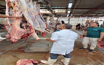 محافظ أسوان يتابع جهود الطب البيطرى فى إستقبال وذبح الأضاحى بالمجان داخل 15 مجزر على مستوى المحافظة
