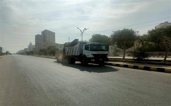 جهود مكثفة بالوحدات المحلية لمراكز ومدن بني سويف لمواجهة التعديات وتحسين الخدمات خلال أيام العيد 