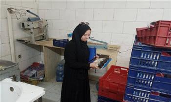 ضبط نصف طن جبن غير صالح للاستهلاك وغلق مخازن مخالفة خلال حملات رقابية مكبرة بمركزي المنيا ومطاي