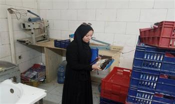 ضبط نصف طن جبن غير صالح للاستهلاك وغلق مخازن مخالفة خلال حملات رقابية مكبرة بمركزي المنيا ومطاي