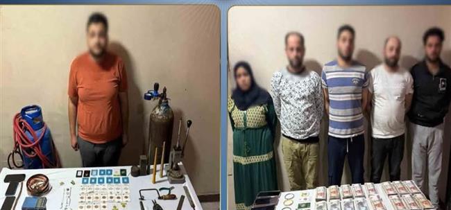 الداخلية تضبط تشكيلًا عصابيًا لتقليد الجنيهات والسبائك الذهبية والنصب على المواطنين  