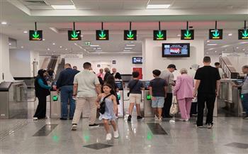 إقبال كبير على مونوريل شرق النيل خلال ثاني أيام عيد الأضحى