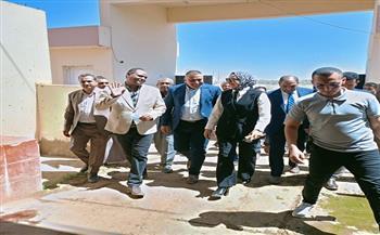 محافظ الوادي الجديد: تتابع أعمال إحلال وتجديد الوحدة البيطرية بالراشدة بتكلفة 7.5 مليون جنيه