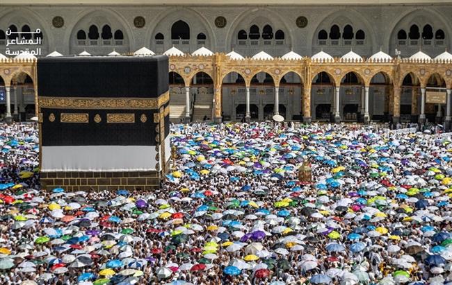 الحجاج المتعجلون يؤدون طواف الوداع وسط انسيابية وخدمات متكاملة بالمسجد الحرام