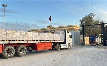 الهلال الأحمر المصري يطلق قافلة «زاد العزة» 187 بحمولة أكثر من 3 آلاف طنًا لدعم الأشقاء الفلسطينيين 