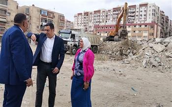نائب محافظ بورسعيد يقود جولات ميدانية مكثفة لمتابعة رفع الرتش وأعمال التطوير بعدد من المناطق