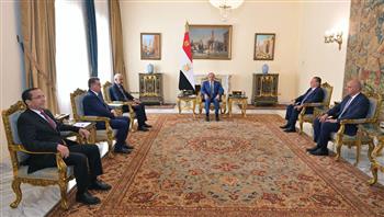 الرئيس السيسي يستقبل رئيس بنك التنمية الأفريقي لبحث الشراكة والإصلاحات الاقتصادية واستعدادات منتدى العلمين