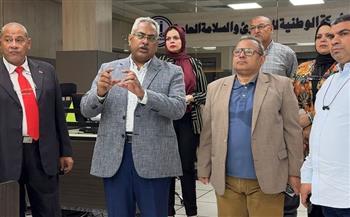 نائب محافظ سوهاج والسكرتير المساعد يتابعان انتظام أعمال المرحلة الأولى من الموجة 29 لإزالة التعديات 