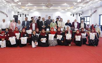 القومي للمرأة يختتم فعاليات البرنامج التدريبي لتمكين المرأة الريفية ببني سويف 