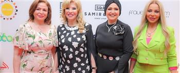 نجمات الفن والإعلام يحتفلن بإطلاق "أرتوداي" للفن التشكيلي بالمتحف المصري الكبير