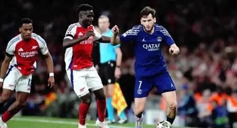 دوري أبطال أوروبا.. القيمة التسويقية لأرسنال وسان جيرمان قبل النهائي  