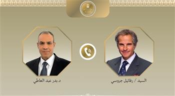 وزير الخارجية ومدير عام الوكالة الدولية للطاقة الذرية يبحثان مستجدات المفاوضات الأمريكية–الإيرانية