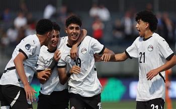 منتخب الناشئين بالزي الأبيض أمام المغرب على "برونزية" أمم أفريقيا