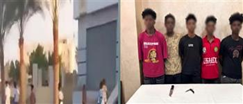  القبض على 5 صبية بعد رشق السيارات بالحجارة في المنوفية