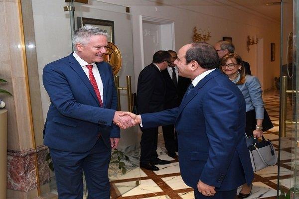 الرئيس السيسي يستقبل الأمين العام لمنظمة التعاون الاقتصادي والتنمية «OECD»