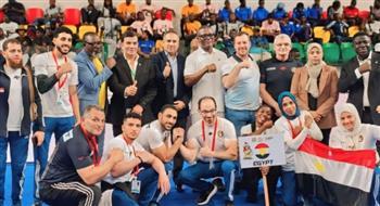 وزير الشباب والرياضة يهنئ منتخب مصارعة الذراعين بعد هيمنته على بطولة أفريقيا