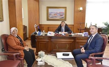 محافظ بورسعيد يستقبل وكيلة وزارة الصحة الجديدة ويهنئها بمنصبها.. ويشيد بجهود وكيل الوزارة السابق