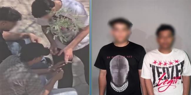 ضبط طالبين لاتهامهما بتعاطي مواد مخدرة في النزهة بالقاهرة