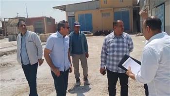 جهاز شئون البيئة بالشرقية ينفذ حملات تفتيشية على (١٢) منشأة غذائية وصناعية وطبية على مدار شهر أبريل الماضى
