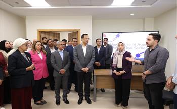 "وزير الاتصالات".. في زيارة مركز إبداع مصر الرقمية بـالمنطقة التكنولوجية بـ " بني سويف"