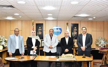 رئيس مياه دمياط يستقبل نواب المحافظة لبحث مطالب المواطنين