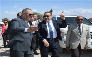محافظ بورسعيد يتفقد "محطة الرسوة " جنوب بورسعيد لمتابعة أعمال الصيانة والتجديد للخطوط الناقلة بالمحطة 