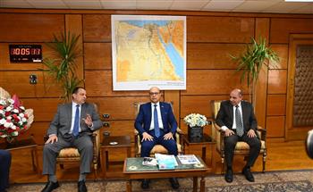 الدكتور المنشاوي يبحث مع وفد المركز الوطني للدراسات تعزيز التعاون في البرامج التدريبية والتوعوية