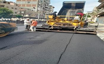 تكثيف أعمال رفع كفاءة شبكة الطرق والبنية التحتية للمرافق العامة بالإسكندرية