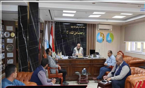 بالتعاون مع وزارة الإسكان.. إنشاء مركز السيطرة والأزمات المطور بمياه سوهاج 