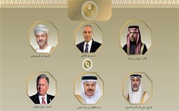 وزير الخارجية يبحث هاتفيًا مع نظرائه بالسعودية وعمان والكويت والبحرين والمبعوث الأمريكي خفض التصعيد الإقليمي