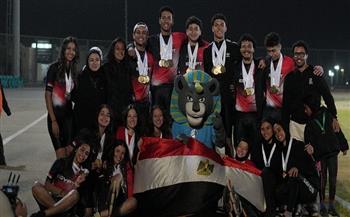 مصر تتوج بلقب بطولة أفريقيا للانزلاق.. وختام مميز بحضور قيادات القارة 