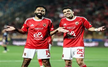 الدوري الممتاز.. الأهلي يتقدم على إنبي بهدف مبكر لحسين الشحات