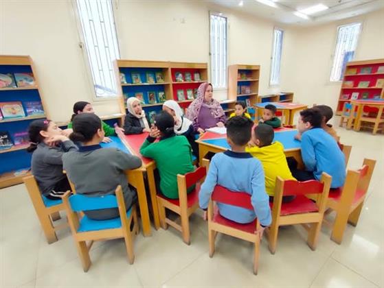 ورشة حكي بمكتبة البحر الأعظم الثقافية تؤكد أهمية نظافة اليدين في الوقاية من الأمراض