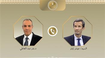 وزير الخارجية ومستشار الأمن القومي الألماني يبحثان هاتفيا التطورات الإقليمية المتلاحقة
