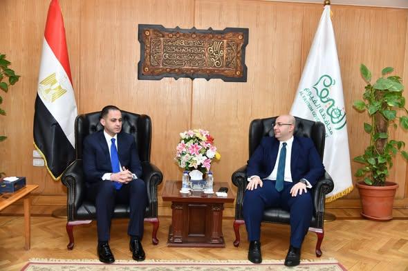 محافظ الفيوم يستقبل نائب وزير الصحة للحوكمة والرقابة والمتابعة والتطوير المؤسسي