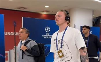 دوري أبطال أوروبا.. باريس سان جيرمان يصل الملعب لمواجهة بايرن ميونخ