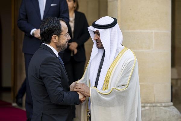 رئيسا الإمارات وقبرص يؤكدان تحقيق أهداف الشراكة الثنائية