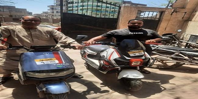  جهود الوحدات المحلية لمركزى منوف وأشمون فى إجراءات تكويد مركبات الإسكوتر الكهربائي  