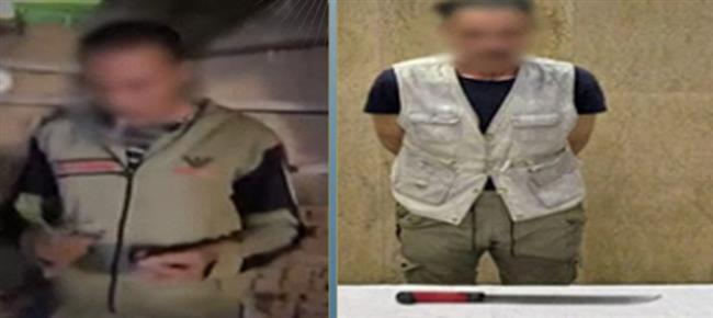 سقوط عاطل بحوزته حشيش وسلاح أبيض بعد تداول فيديو ترويجه مخدرات بحلوان