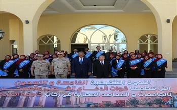 محافظ البحر الأحمر يستقبل قائد قوات الدفاع الشعبي والعسكري