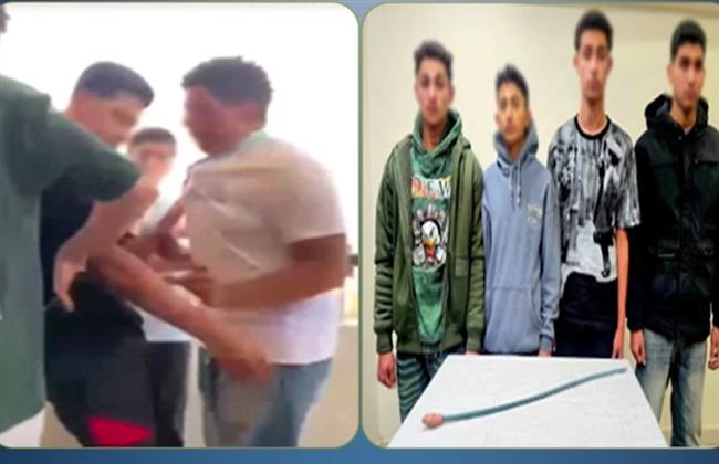 ضبط 4 طلاب تعدوا على زميلهم داخل مدرسة ببنها بسبب المزاح