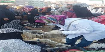 بيطري الشرقية ينتهى من تحصين (١١٥ ألف و ٥٤٥ ) طائر ضد مرض أنفلونزا الطيور و الأمراض الوبائية