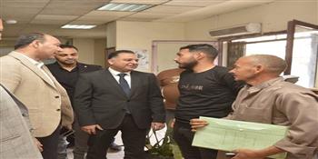 نائب محافظ البحيرة يتفقد المركز التكنولوجي بشبراخيت ويلتقى بعدد من المواطنين