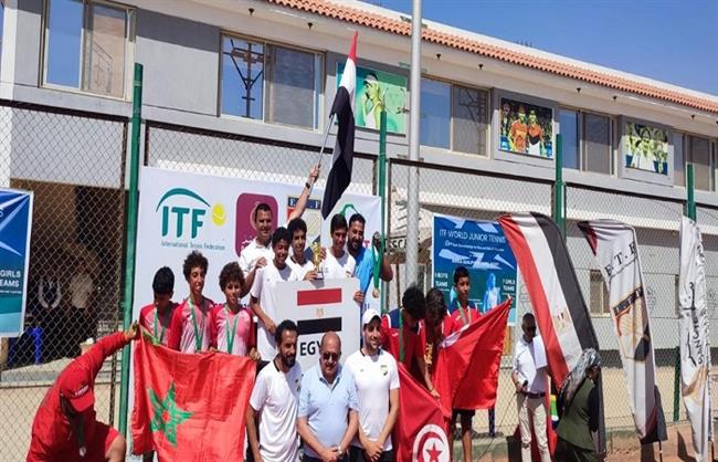 منتخب الناشئين للتنس الأرضي يتأهل لكأس العالم للفرق بالتشيك تحت 14 سنة  