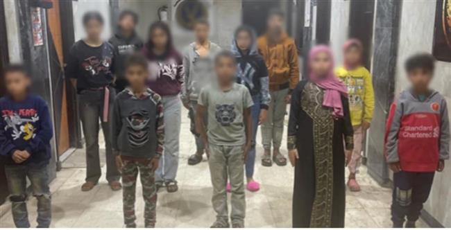 ضبط 10 أشخاص بالقاهرة لقيامهم باستغلال الأطفال الأحداث في أعمال التسول