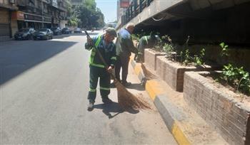 محافظ الجيزة: حملات نظافة موسعة لرفع كفاءة الشوارع والمحاور بمختلف الأحياء والمراكز