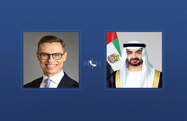رئيسا الإمارات وفنلندا يبحثان مختلف مسارات التعاون والعمل المشترك